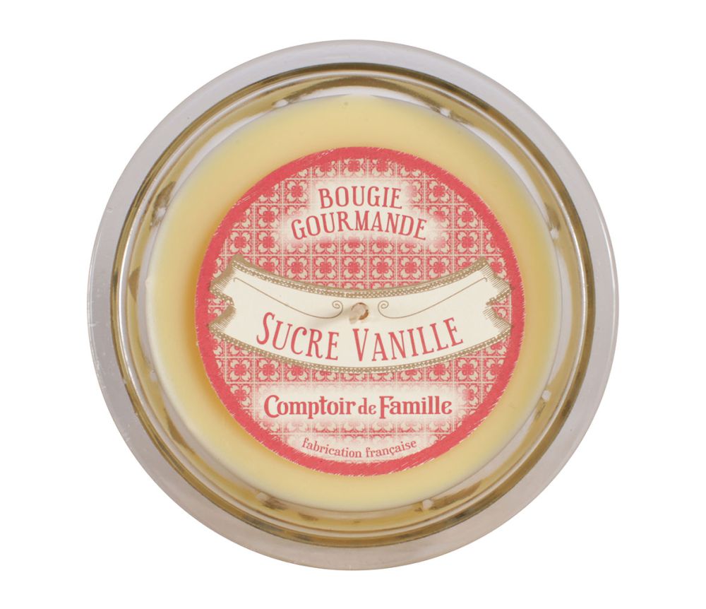 Bougie senteur Sucre Vanillé - Comptoir de Famille