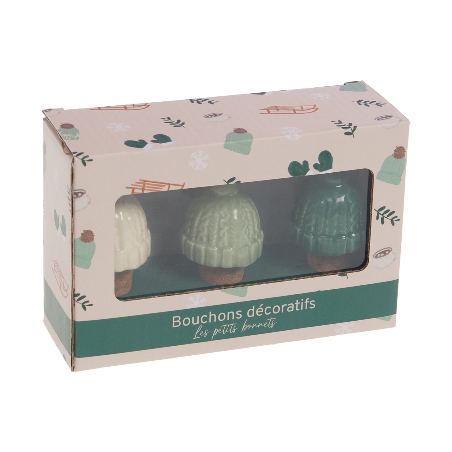 Coffret 3 bouchons montagne - Amadeus