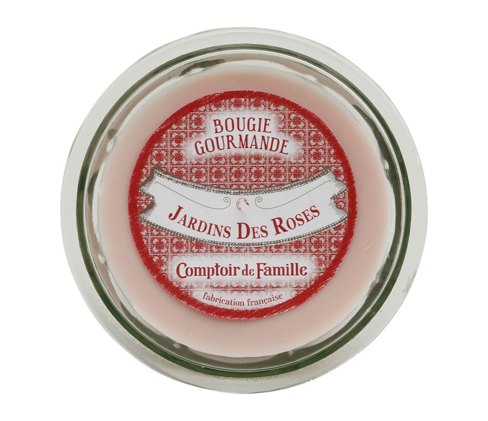 Bougie senteur Jardin des Roses - Comptoir de Famille