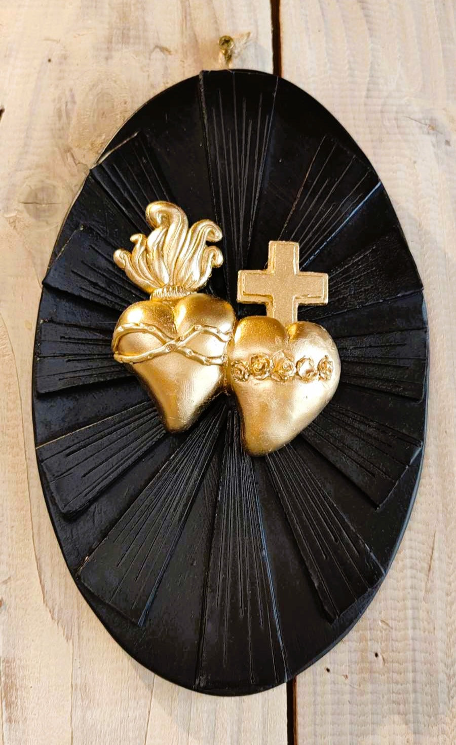Ex voto coeurs de Marie - J'ai Vu La Vierge