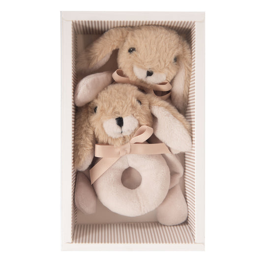 Coffret doudou et hochet - Amadeus