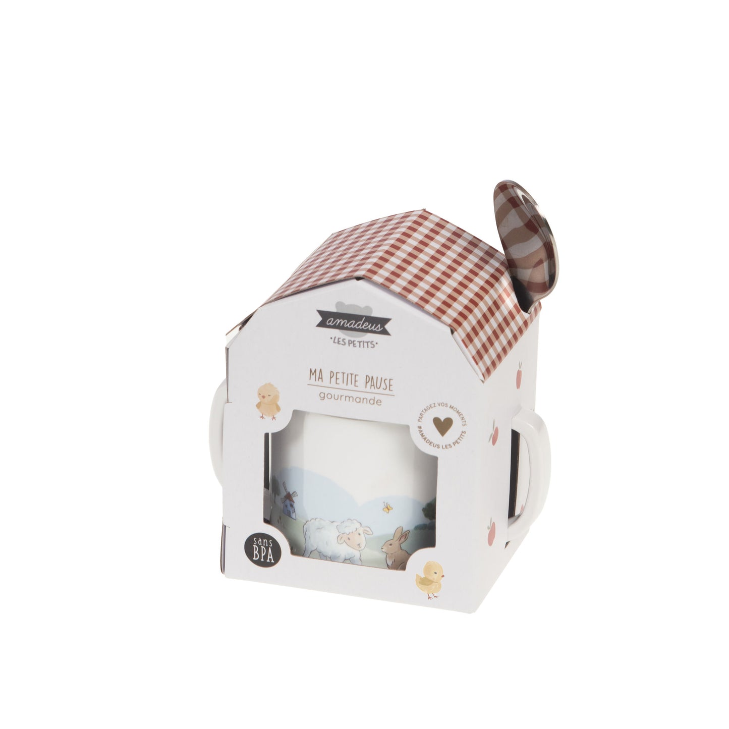 Set tasse et cuillère - Amadeus