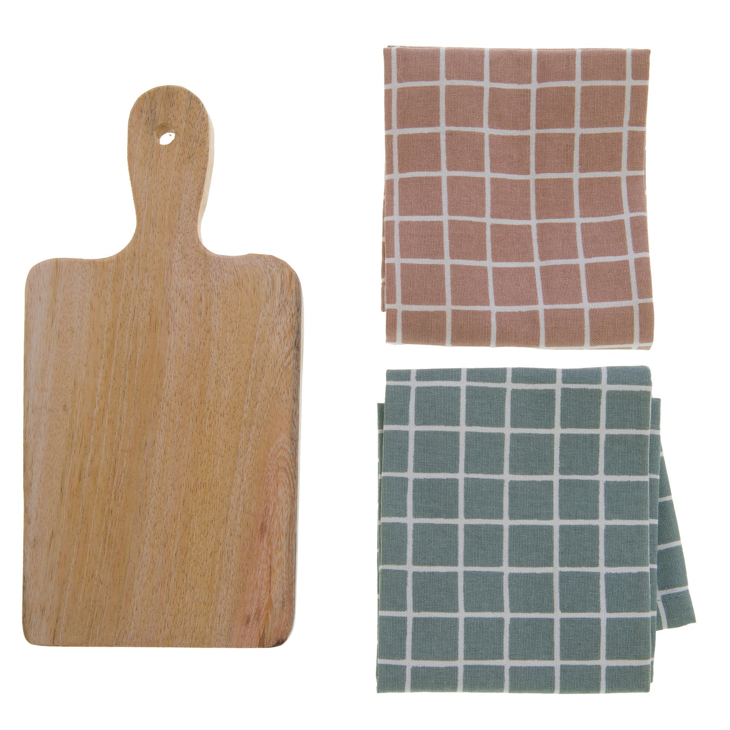 Lot de torchons et planche à découper - Amadeus