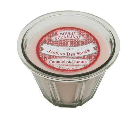 Bougie senteur Jardin des Roses - Comptoir de Famille