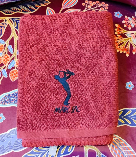 Serviette de toilette 50X100 Géranium - Vivaraise