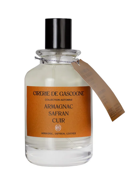 Parfum de Maison Armagnac Safran Cuir - Cirerie de Gascogne