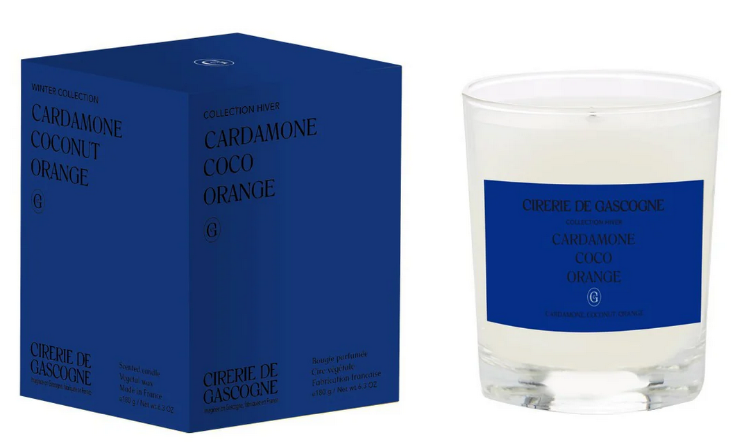 Bougie Cardamone Coco Orange - Cirerie de Gascogne