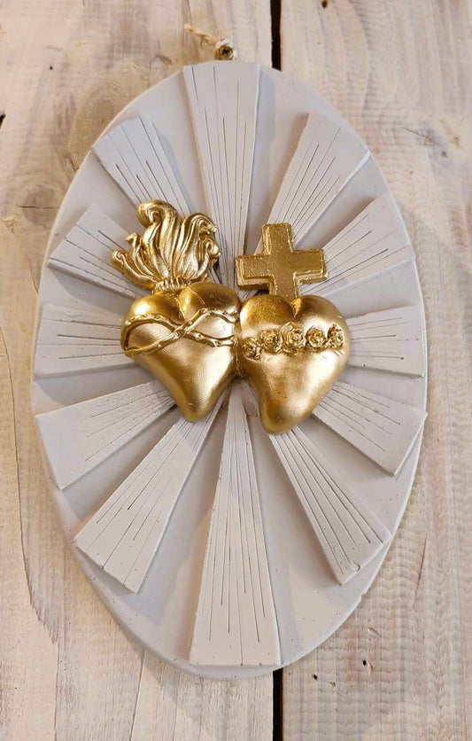 Ex voto coeurs de Marie - J'ai Vu La Vierge