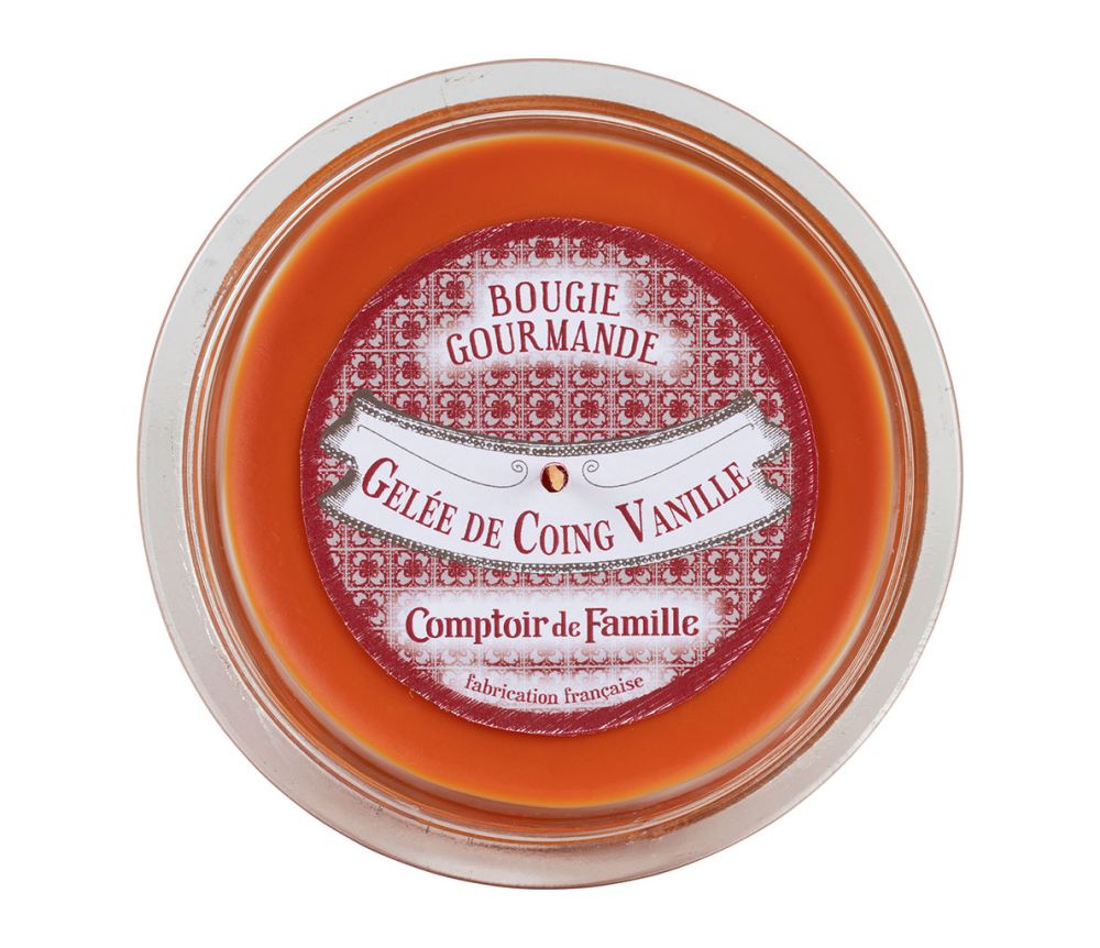 Bougie senteur Gelée de Coing Vanille - Comptoir de Famille